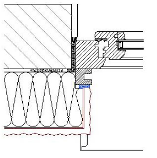 Detaillsung mit Winkelriemchen auf WDVS Dmmplatten